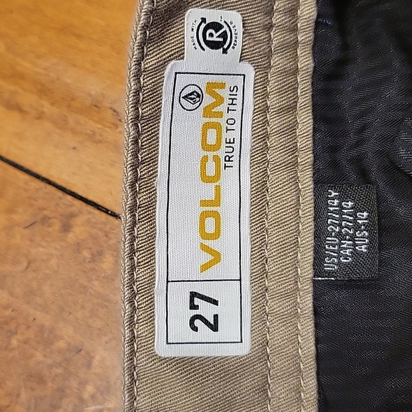 Men's New - Volcom Modern Chino - size 27 - Picture 2 of 3